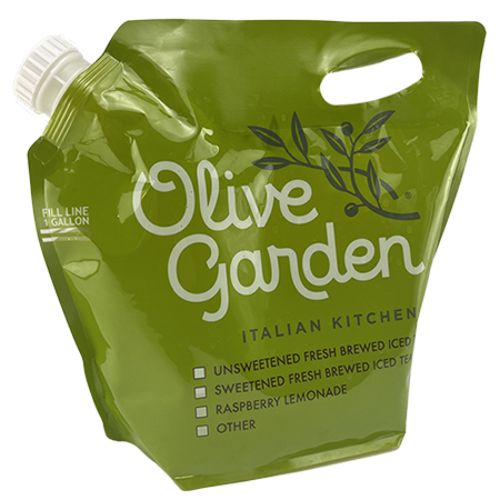 Olive Garden, DrinkPAKs Spout Pouch